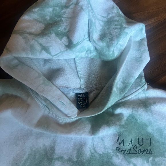 Maui and Sons adult Tie-Dye Hoodie - Picture 5 of 8